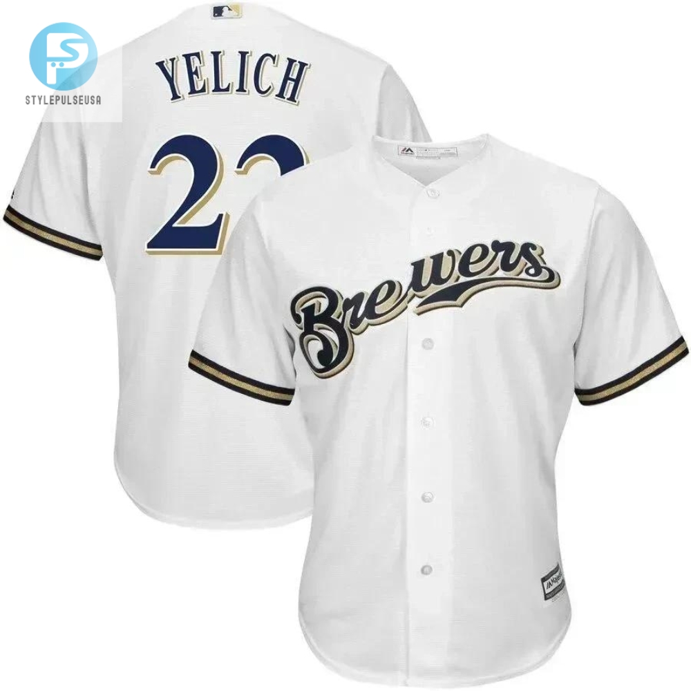 Get Yelichious Xl Brewers Fan Jersey  Stay Cool  Tall