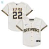 Yelich Kid Jersey Creamy Fun For Little Brewers Fans stylepulseusa 1