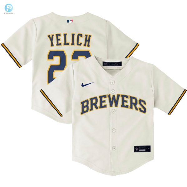 Adorable Mvp Starter Kit Yelich Brewers Toddler Jersey stylepulseusa 1 1