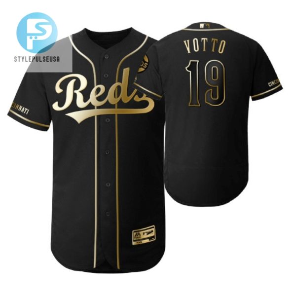 Make Em Reddy Votto 19 2019 Gold Edition Jersey Gift stylepulseusa 1