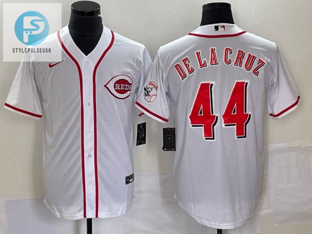 Rock The Reds Elly De La Cruz 44 Jersey  Fly In White