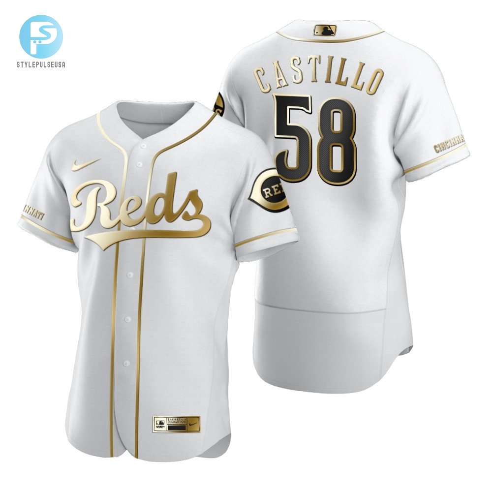 Get A Castillo 58 Reds Jersey  Home Run Style