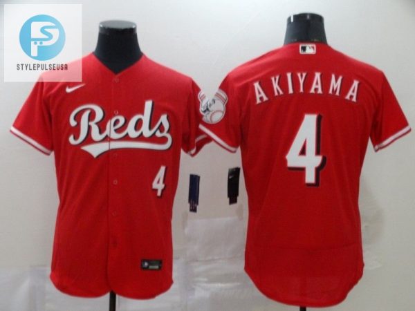 Cincinnati Reds Shogo Akiyama 4 2020 Mlb Red Jersey stylepulseusa 1