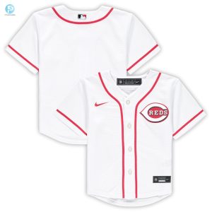 Cincinnati Reds Toddler Replica Team Jersey White Mlb Ver 1 stylepulseusa 1 1