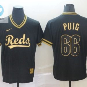 Cincinnati Reds Yasiel Puig 66 2020 Mlb Black Jersey stylepulseusa 1 1