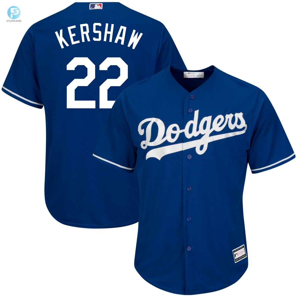 Clayton Kershaw Los Angeles Dodgers Big  Tall Replica Player Jersey  Royal Mlb 