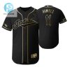 Cleveland Baseball 11 Jose Ramirez Mlb 2019 Golden Brandedition Black Jersey Gift For Cleveland Baseball Fans stylepulseusa 1