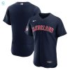 Cleveland Guardians Alternate Authentic Team Jersey Navy Mlb Ver 1 stylepulseusa 1