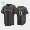 Cleveland Guardians Andres Gimenez 0 202223 Allstar Game Al Charcoal Jersey stylepulseusa 1