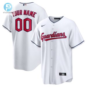 Cleveland Guardians Custom Men Jersey White stylepulseusa 1 1