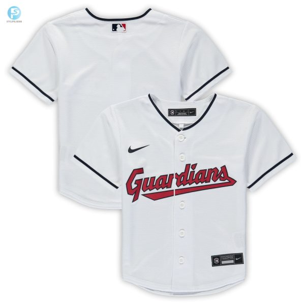 Cleveland Guardians Preschool Home Replica Team Jersey White Mlb stylepulseusa 1 1