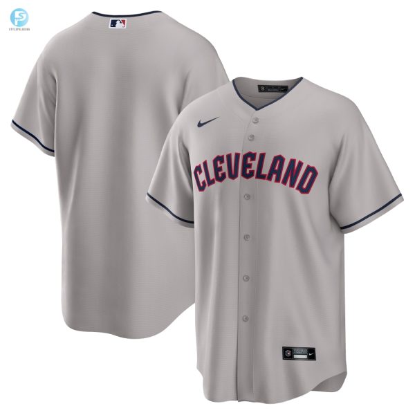 Cleveland Guardians Road Replica Jersey Gray Mlb stylepulseusa 1