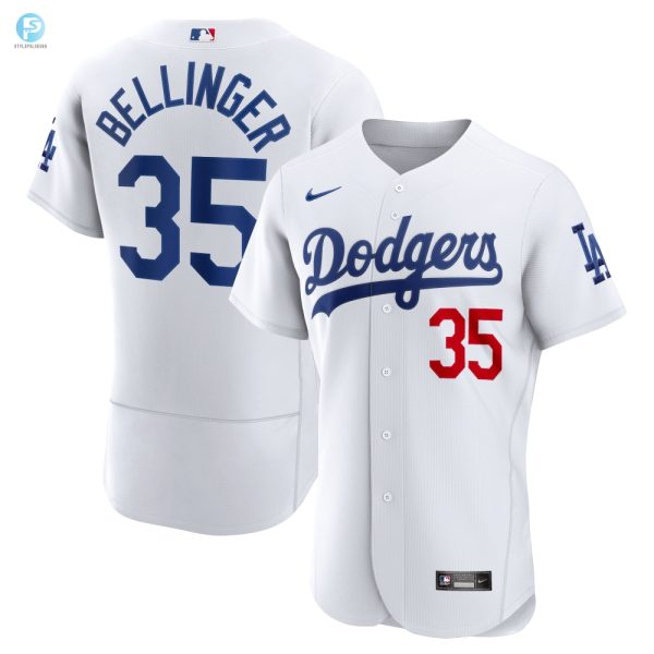 Cody Bellinger Los Angeles Dodgers Home Authentic Player Jersey White Mlb stylepulseusa 1