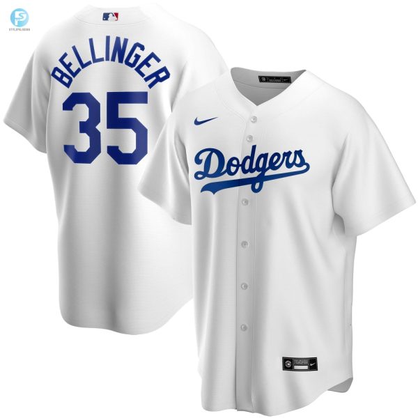 Cody Bellinger Los Angeles Dodgers Home Replica Player Jersey White Mlb stylepulseusa 1