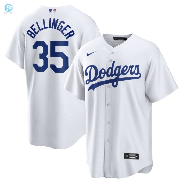 Cody Bellinger Los Angeles Dodgers Home Replica Player Name Jersey White Mlb stylepulseusa 1 1