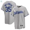 Cody Bellinger Los Angeles Dodgers Road Replica Player Name Jersey Gray Mlb stylepulseusa 1