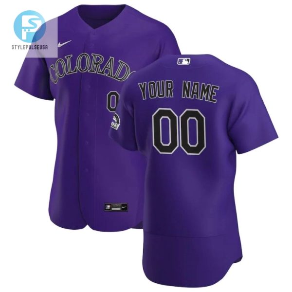 Colorado Rockies 2020 Mlb Personalized Custom Purple Jersey stylepulseusa 1