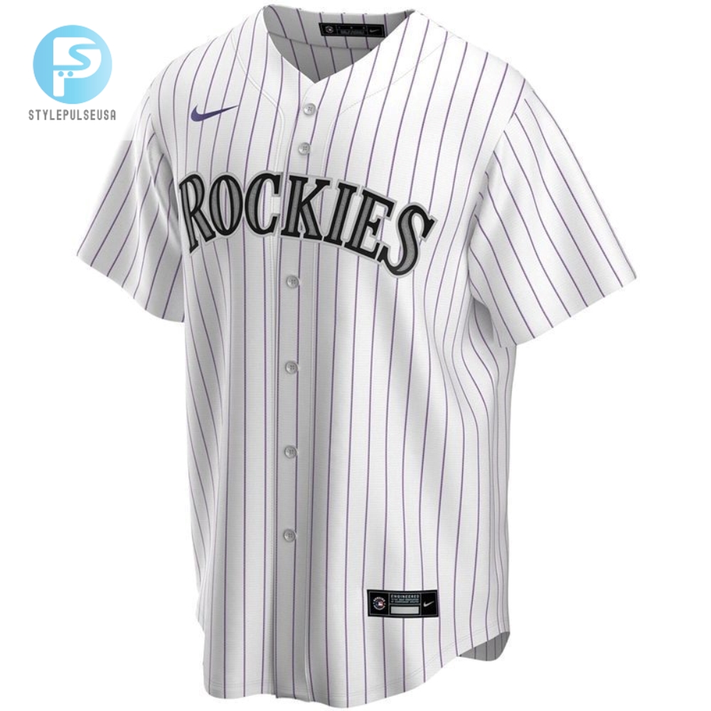 Colorado Rockies 2020 Mlb Personalized Custom White Custom Jersey 