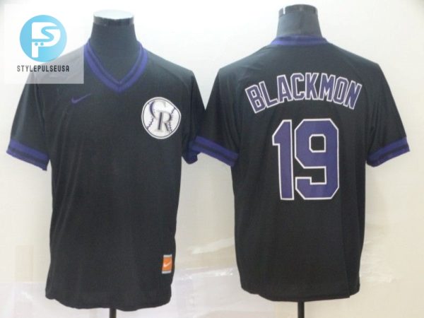 Colorado Rockies Charlie Blackmon 19 2020 Mlb Black Jersey stylepulseusa 1