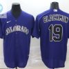 Colorado Rockies Charlie Blackmon 19 2020 Mlb Navy Blue Jersey stylepulseusa 1