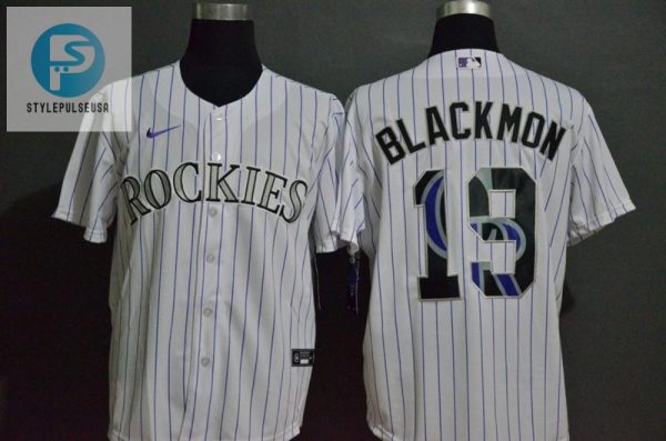 Colorado Rockies Charlie Blackmon 19 2020 Mlb White Jersey stylepulseusa 1