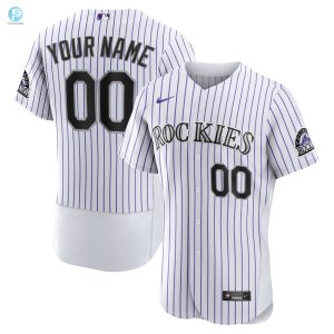 Colorado Rockies Home Authentic Custom Jersey White Custom Jerseys Mlb stylepulseusa 1 1