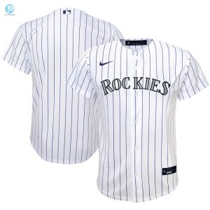 Colorado Rockies Home Replica Team Jersey White Mlb stylepulseusa 1 3