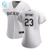 Colorado Rockies Kris Bryant 23 Mlb White Player Jersey Gift For Rockies Fans stylepulseusa 1