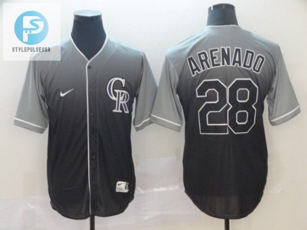 Colorado Rockies Nolan Arenado 28 2020 Mlb Blackgrey Jersey stylepulseusa 1 1