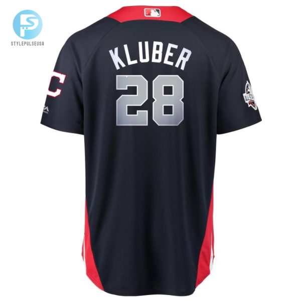 Corey Kluber American League Majestic 2018 Mlb Allstar Game Home Run Derby Player Jersey Navy stylepulseusa 1