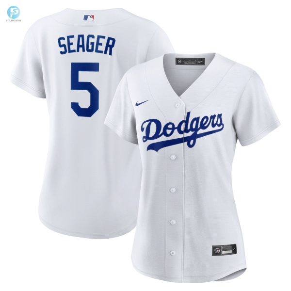 Corey Seager Los Angeles Dodgers Womens Home Replica Player Jersey White Mlb stylepulseusa 1 1