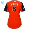 Corey Seager National League Majestic Womens 2017 Mlb Allstar Game Home Run Derby Jersey Orange stylepulseusa 1