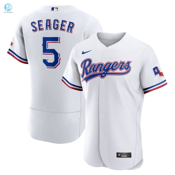 Corey Seager Texas Rangers Home Authentic Player Jersey White Mlb stylepulseusa 1