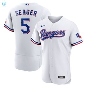 Corey Seager Texas Rangers Home Authentic Player Jersey White Mlb stylepulseusa 1 1