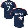 Craig Biggio Houston Astros Mitchell Ness Cooperstown Mesh Batting Practice Jersey Navy Mlb stylepulseusa 1