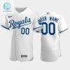 Custom 00 Kansas City Royals 202223 White Mens Jersey stylepulseusa 1