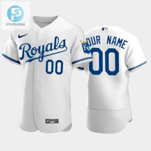 Custom 00 Kansas City Royals 202223 White Mens Jersey stylepulseusa 1 1