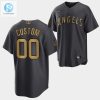 Custom 202223 Allstar Los Angeles Angels Charcoal 00 Jersey stylepulseusa 1