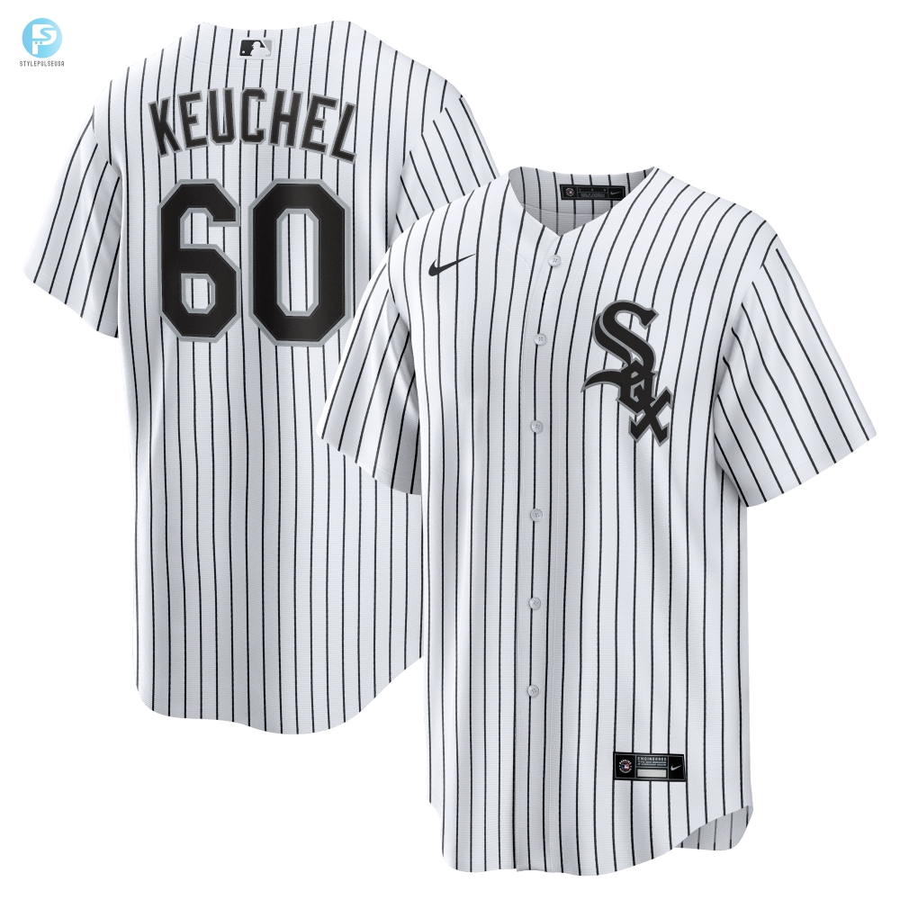 Dallas Keuchel Chicago White Sox Home Replica Player Jersey  Whiteblack Mlb 