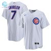 Dansby Swanson 7 Chicago Cubs Home Player Men Jersey Whiteroyal stylepulseusa 1