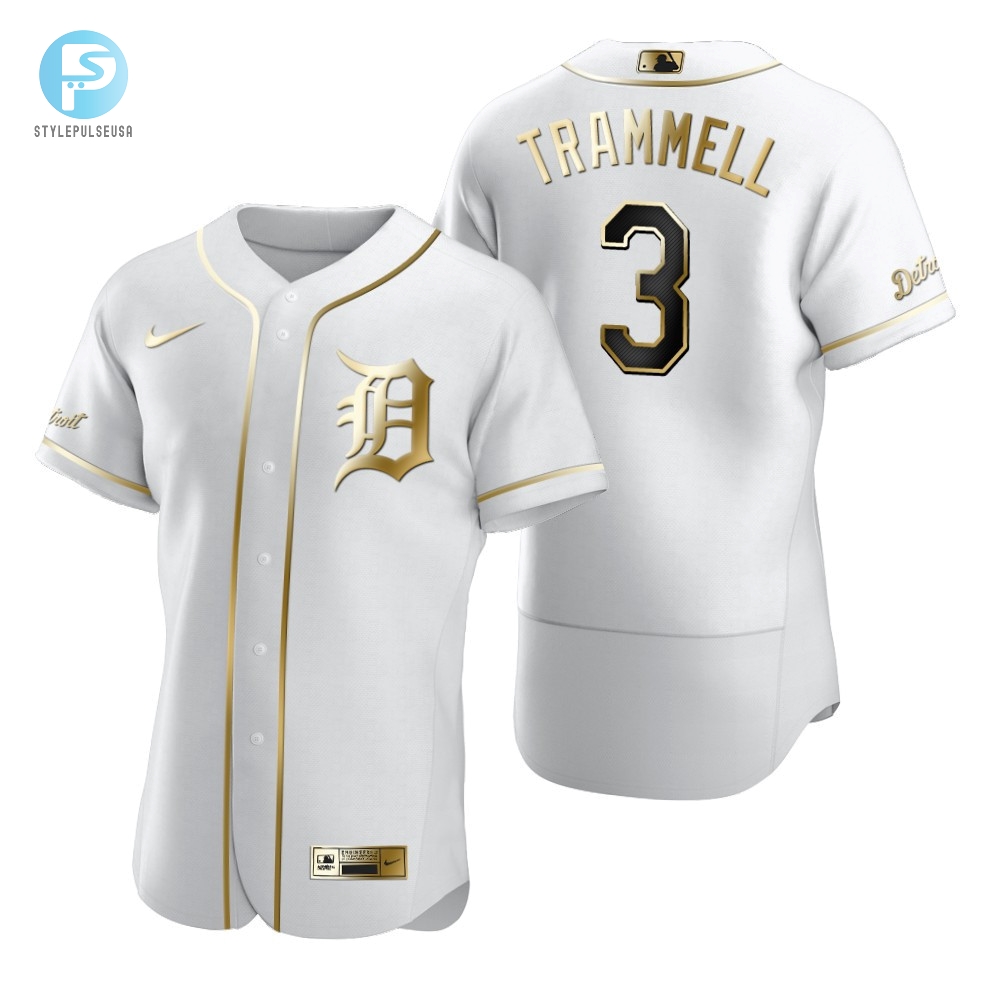 Score Big Trammell 3 Golden Jersey  Purrfect For Tigers Fans