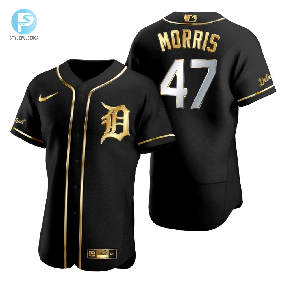 Get Roaring Tigers 47 Morris Black Jersey  Fantastic Fun