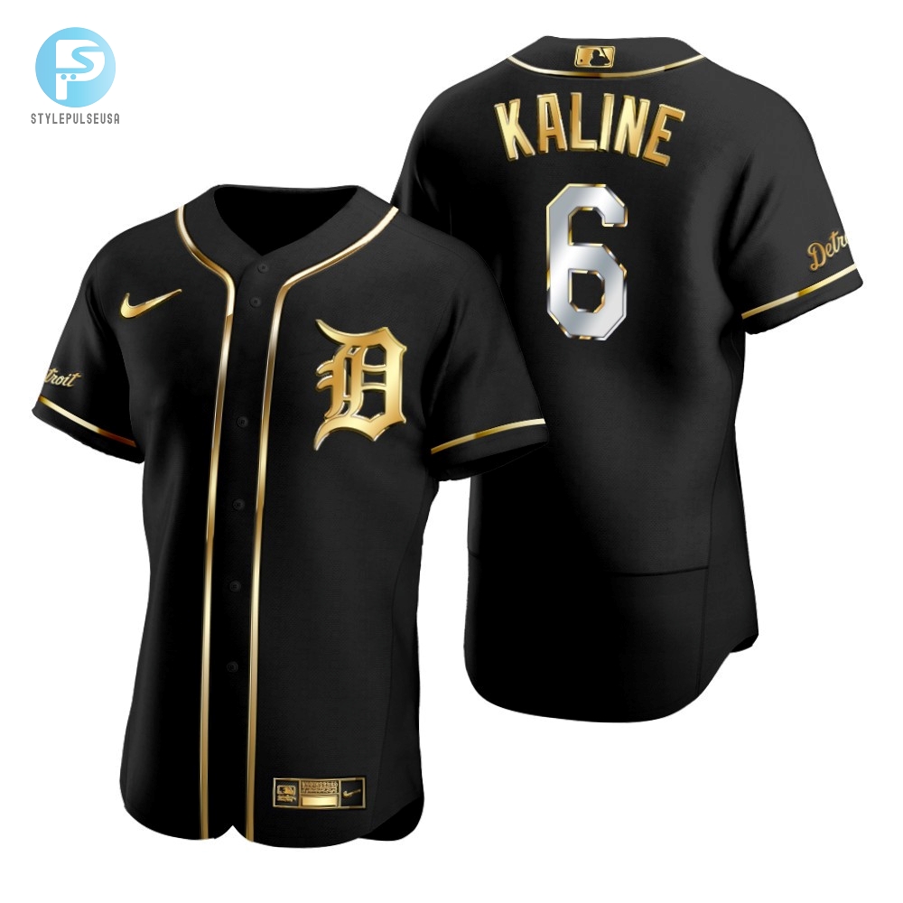 Roar In Gold Al Kaline Tigers Jersey  Purrfect Gift