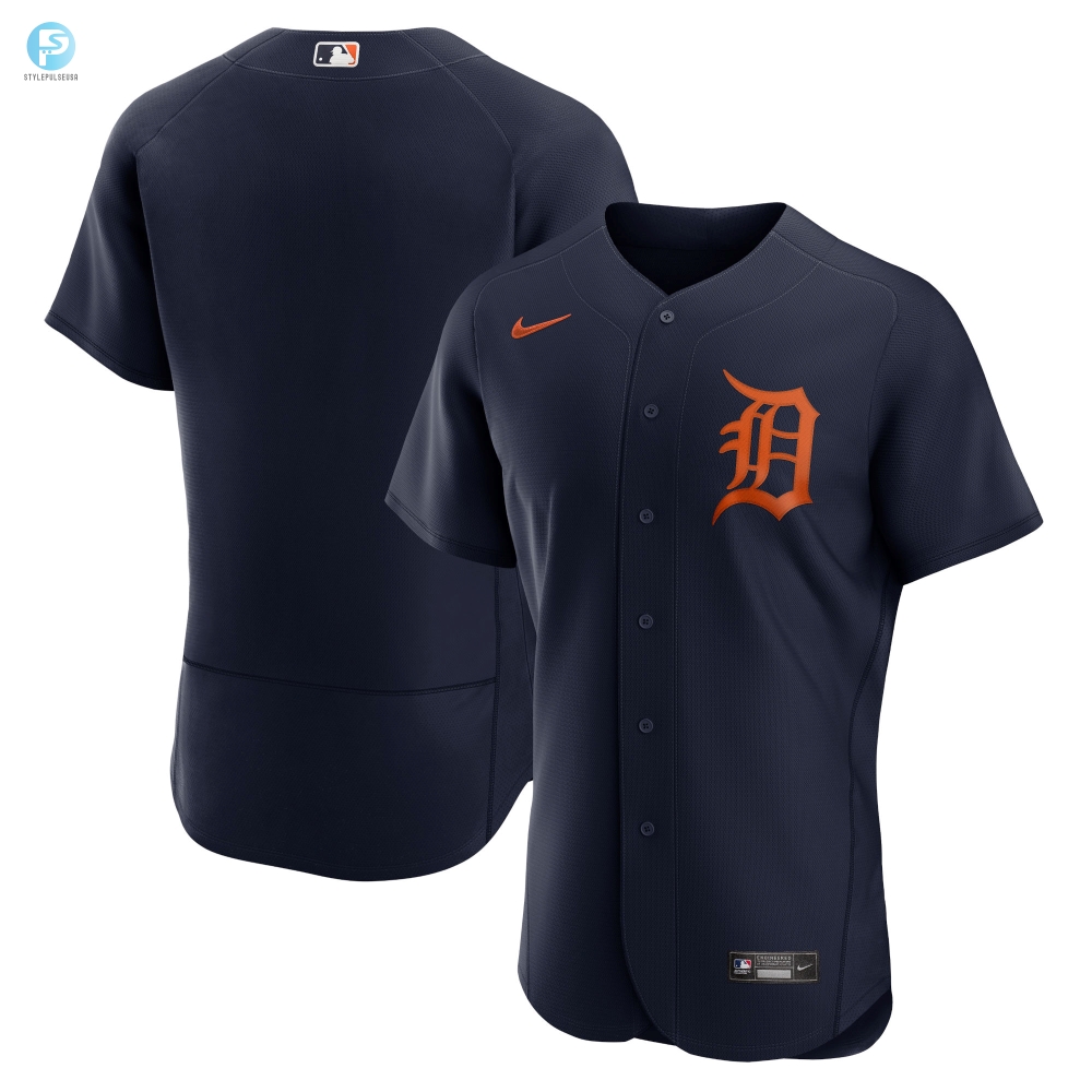 Swing In Style Navy Detroit Tigers Jersey  Pawsome