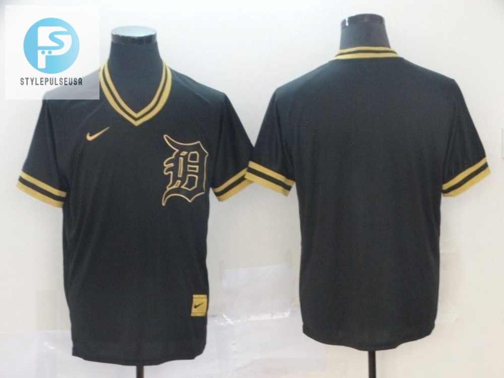 Detroit Tigers 2020 Mlb Black Jersey 