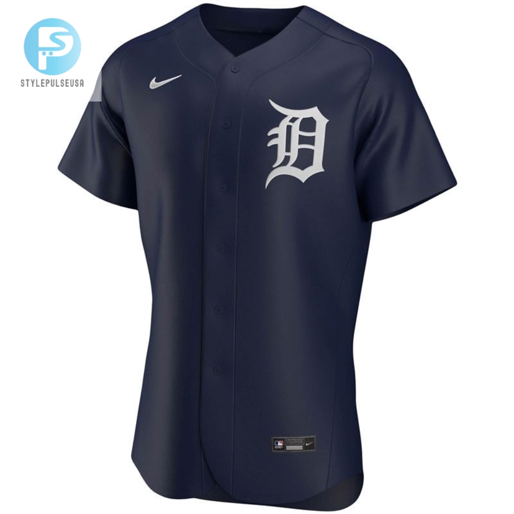 Detroit Tigers 2020 Mlb Personalized Custom Navy Blue Custom Jersey 