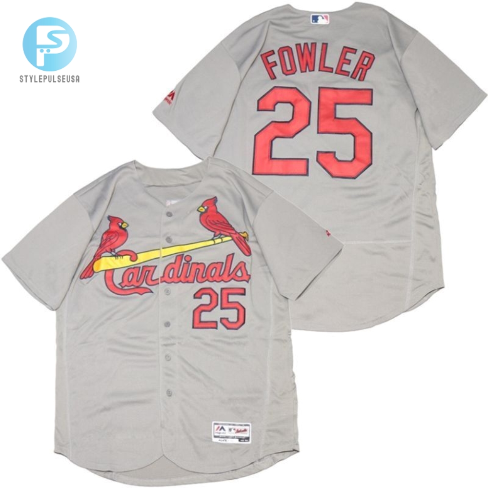 Dexter Fowler 25 St Louis Cardinals 2020 Mlb Gray Jersey 