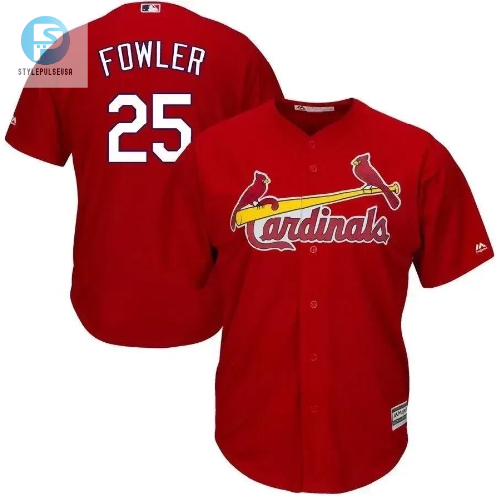 Dexter Fowler St. Louis Cardinals Alternate Cool Base Jersey  Red 