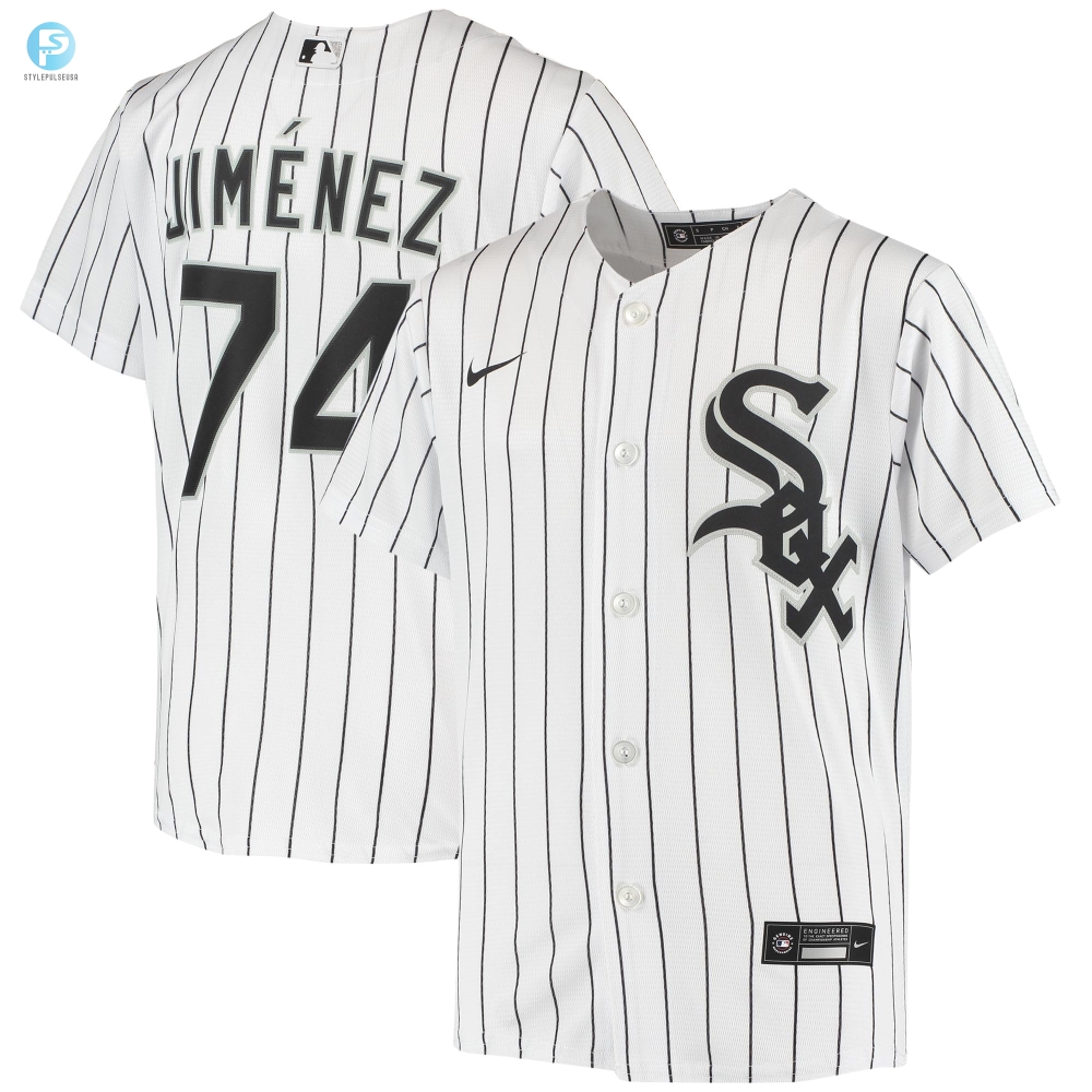 Eloy Jimenez Chicago White Sox Home Replica Player Jersey White Mlb 