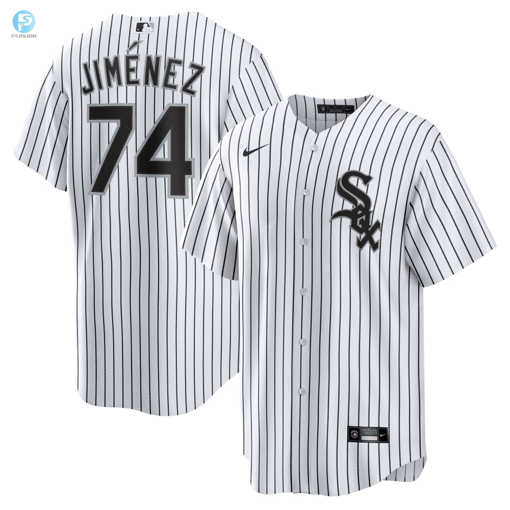 Eloy Jimenez Chicago White Sox Home Replica Player Name Jersey  White Mlb 